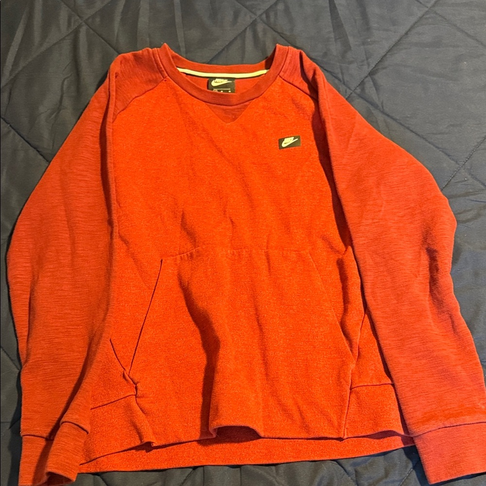 Nike Crimson Pullover Sweatshirt